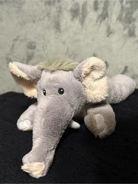 Aromahome Cute Grey Elephant Plush Soft Toy Computer Screen Wipe